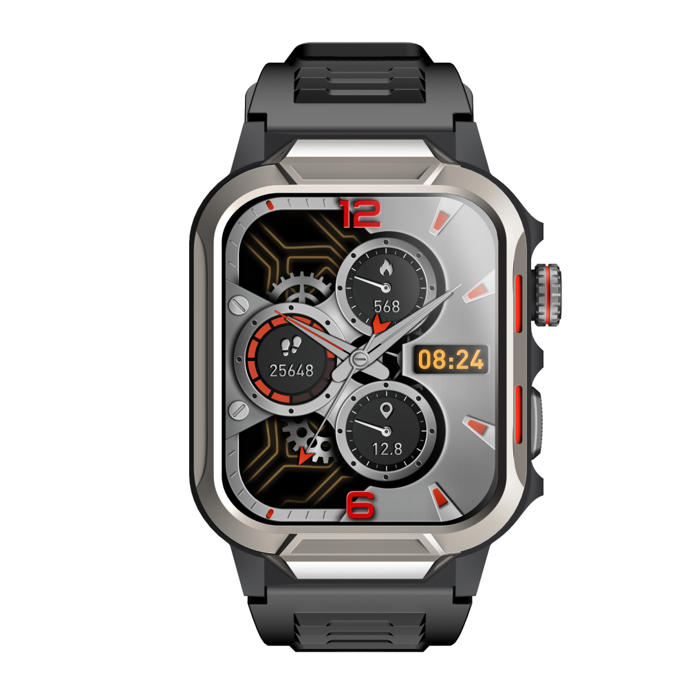 Runmefit ARMOR Military Smart Watch - With Space Gray Frame – Runmefit ...