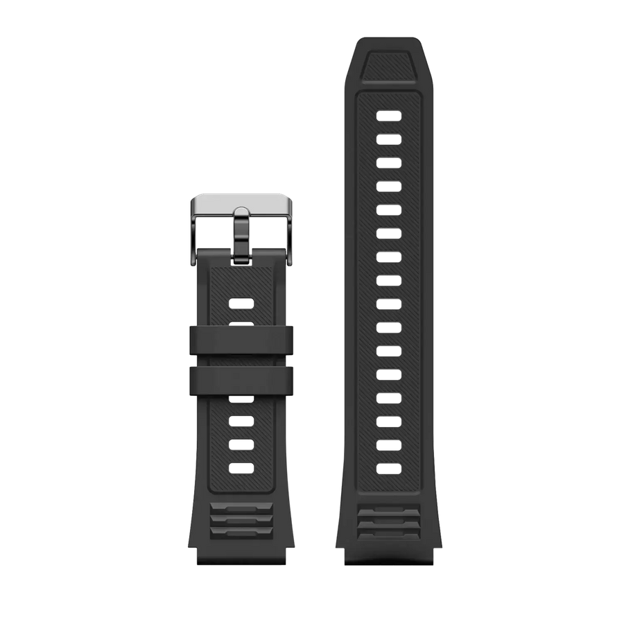 Replacement Explorer Silicone Band for Runmefit Smart Watch, 22mm width